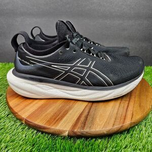 Asics Gel-Nimbus 25 Shoes Womens Size 9 Black White Athletic Running Sneakers